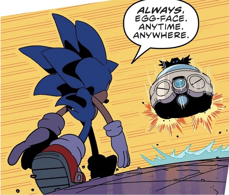 JoJo’s Walk (IDW Sonic) Blank Meme Template