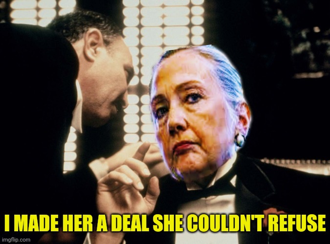 The Godmother | I MADE HER A DEAL SHE COULDN'T REFUSE | image tagged in the godmother | made w/ Imgflip meme maker