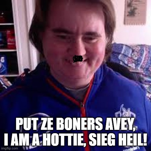 Zieg Heil | PUT ZE BONERS AVEY, I AM A HOTTIE, SIEG HEIL! | made w/ Imgflip meme maker