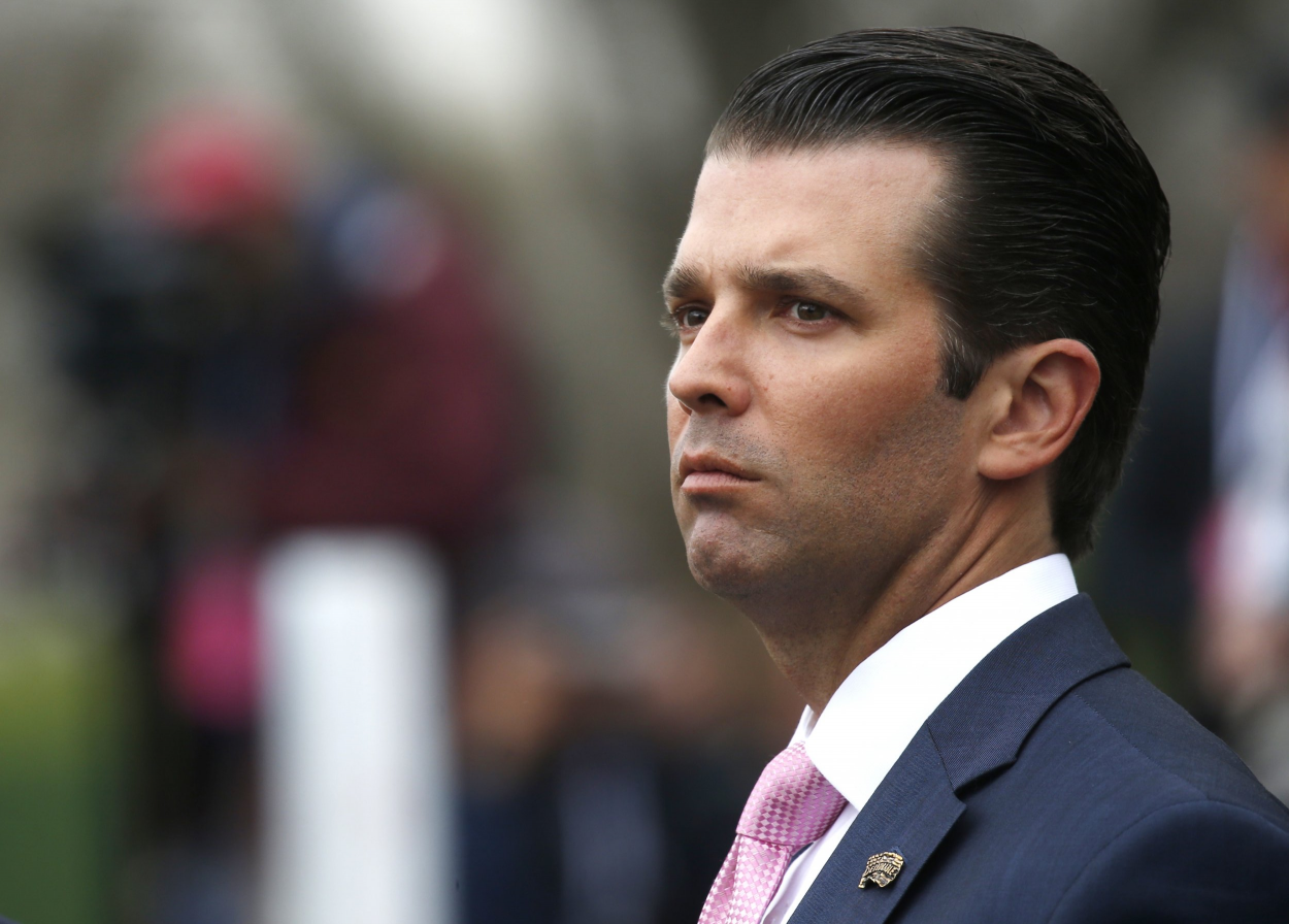 High Quality Donald Trump Jr. faces reality (occasionally) Blank Meme Template