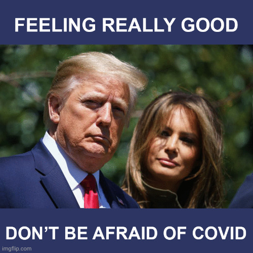 image tagged in trump,covid | made w/ Imgflip meme maker