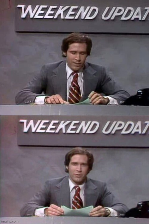 Weekend Update With Chevy Blank Meme Template