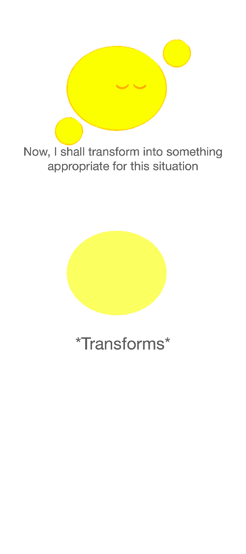 I shall transform Blank Meme Template