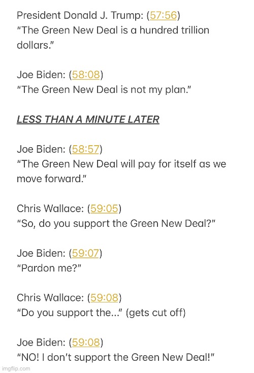 1st debate Biden flip flop | image tagged in 1st debate biden flip flop | made w/ Imgflip meme maker