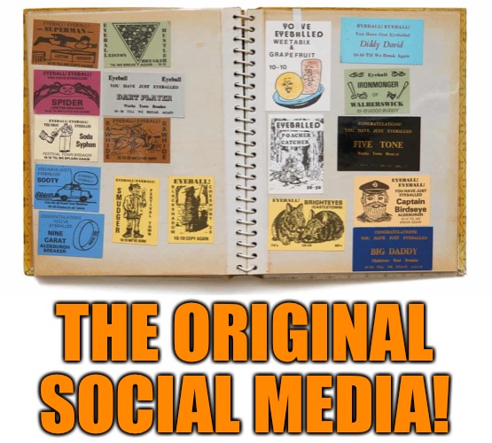 THE ORIGINAL SOCIAL MEDIA! | made w/ Imgflip meme maker
