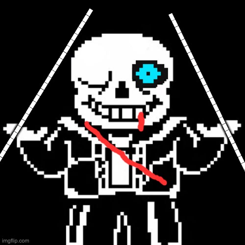 sans phase 2 | -------------------------; ------------------------- | image tagged in sans undertale | made w/ Imgflip meme maker