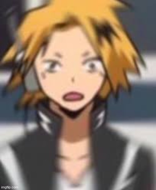 Confused Denki | image tagged in confused denki | made w/ Imgflip meme maker