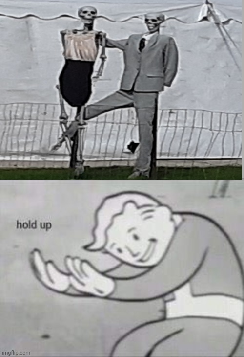 What...? | image tagged in fallout hold up | made w/ Imgflip meme maker