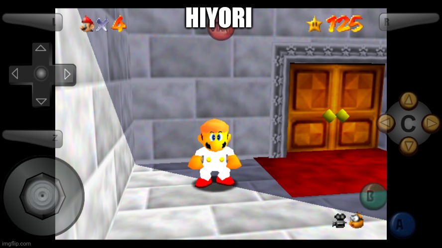 HIYORI | image tagged in memes,mario | made w/ Imgflip meme maker