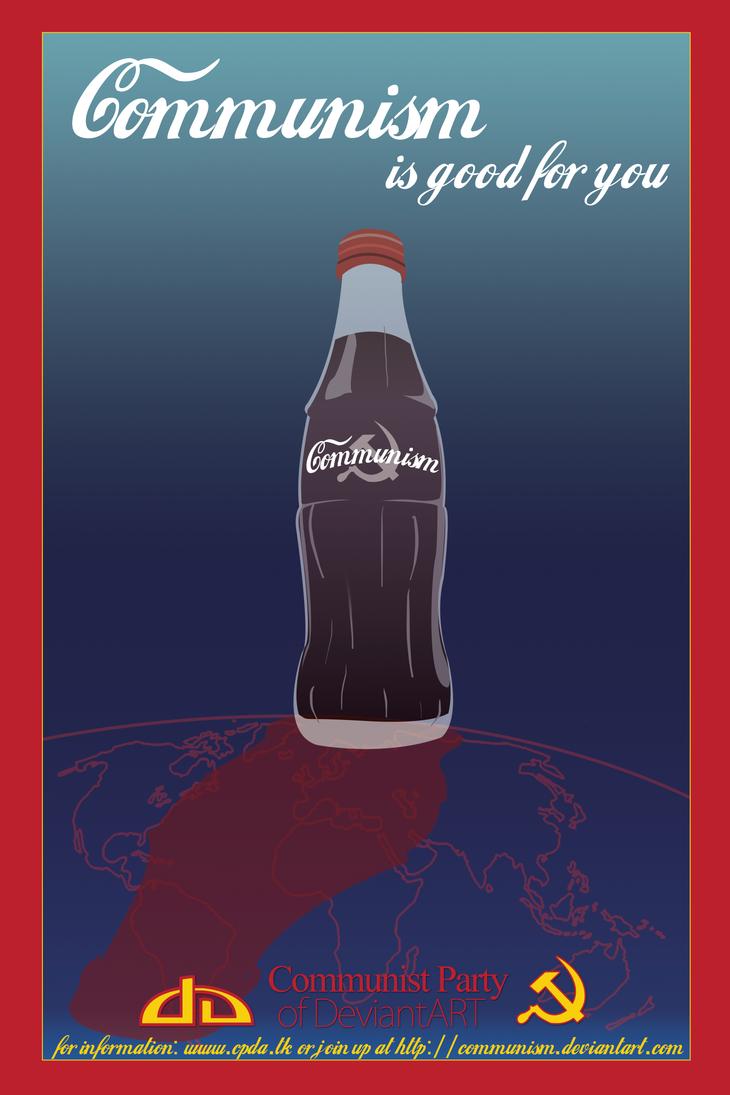 High Quality Communism is good for you Coca-Cola Blank Meme Template