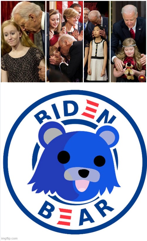 Biden is a pedo. | image tagged in creepy biden | made w/ Imgflip meme maker