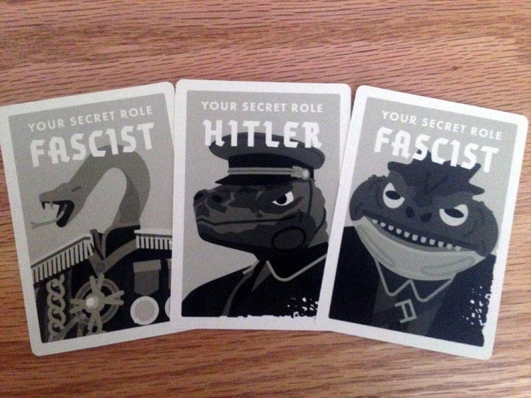 Secret Hitler fascists Blank Meme Template