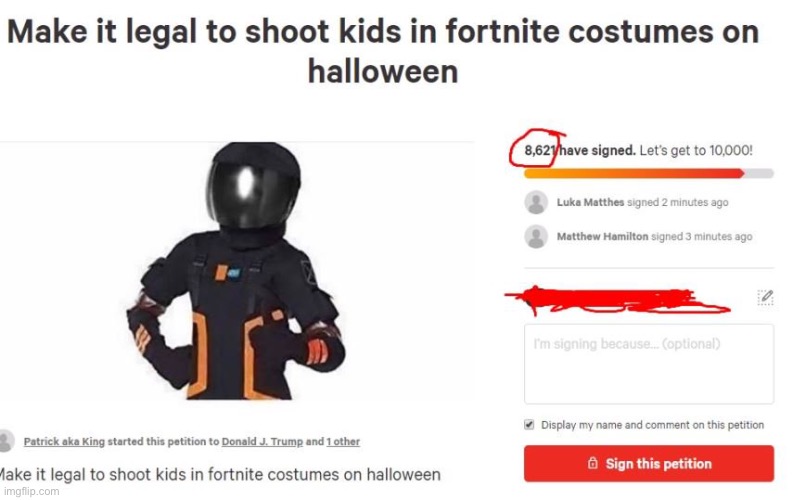 This is another repost, but it’s F***ing funny | image tagged in memes,fortnite is trash,killing children,halloween | made w/ Imgflip meme maker