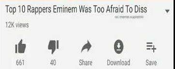 High Quality Top 10 Rappers Eminem Was Too Afraid To Diss Blank Meme Template