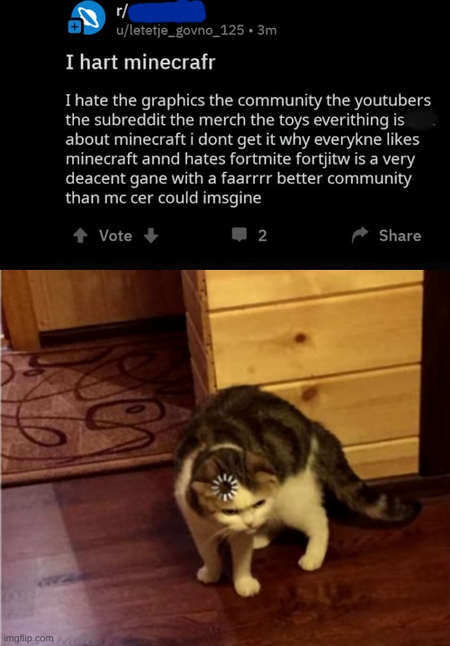 I don't even understand a single bit of this... Who posted it why and just... what the heck | image tagged in loading cat hd | made w/ Imgflip meme maker