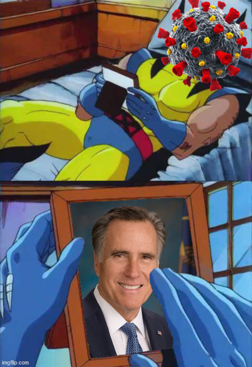Missing you | image tagged in wolverine remember,mitt romney | made w/ Imgflip meme maker