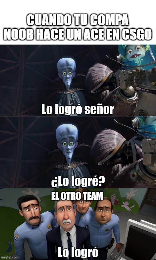 Lo logró señor - Imgflip