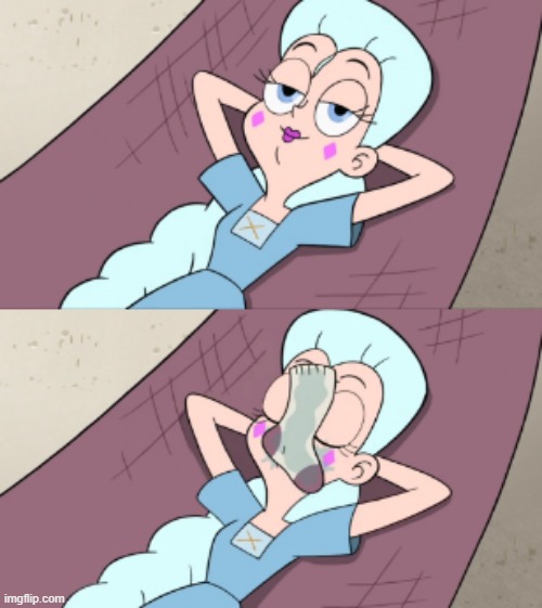 queen moon sock meme | image tagged in star vs the forces of evil | made w/ Imgflip meme maker