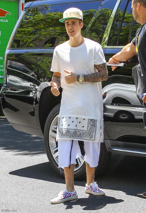 justin bieber skirt | image tagged in justin bieber skirt | made w/ Imgflip meme maker