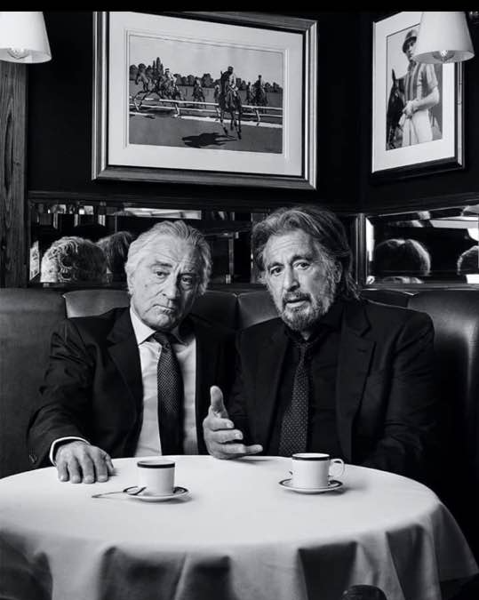 High Quality de niro pacino Blank Meme Template