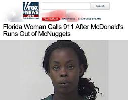 High Quality Florida woman calls 911 Blank Meme Template