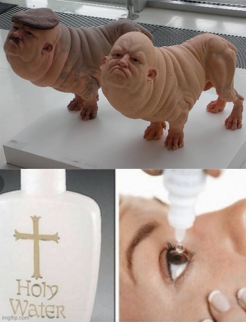 I’m gonna pretend these don’t exist | image tagged in cursed image,holy water | made w/ Imgflip meme maker