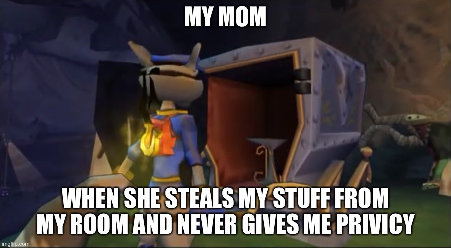 Ha! U Got nothin' | MY MOM; WHEN SHE STEALS MY STUFF FROM MY ROOM AND NEVER GIVES ME PRIVICY | image tagged in ha u got nothin' | made w/ Imgflip meme maker