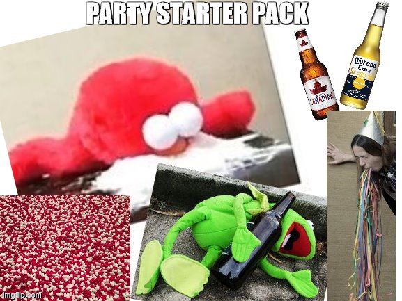 PARTY STARTER PACK | made w/ Imgflip meme maker
