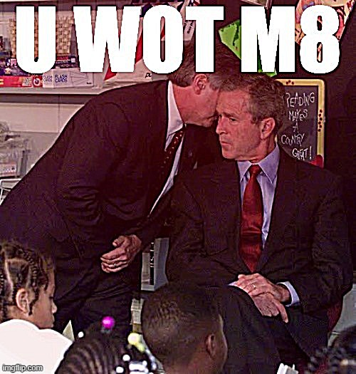 9/11 U Wot m8 sharpened Blank Meme Template