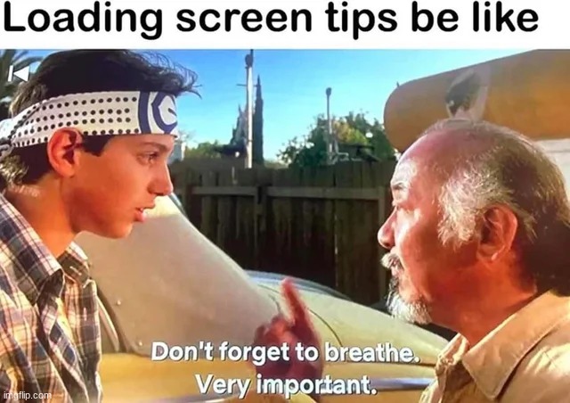 Oh hey good idea! | image tagged in karate kid | made w/ Imgflip meme maker