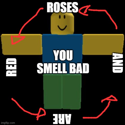 T-POSE MEME - ROBLOX 