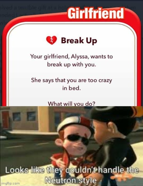 XD | image tagged in jimmy neutron | made w/ Imgflip meme maker