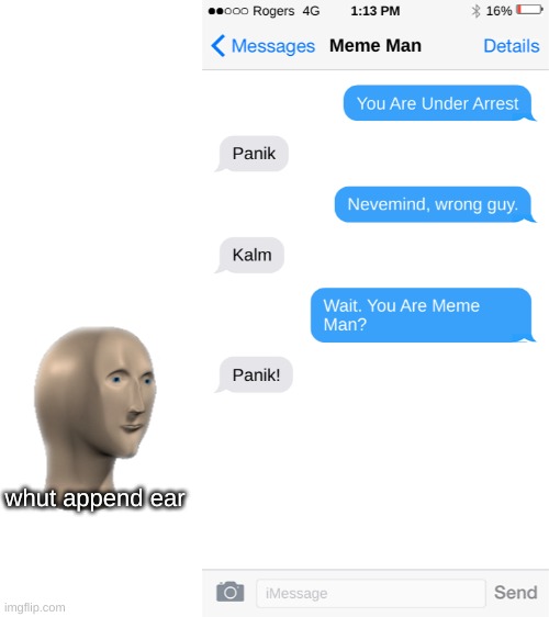 whut append ear | image tagged in blank white template | made w/ Imgflip meme maker