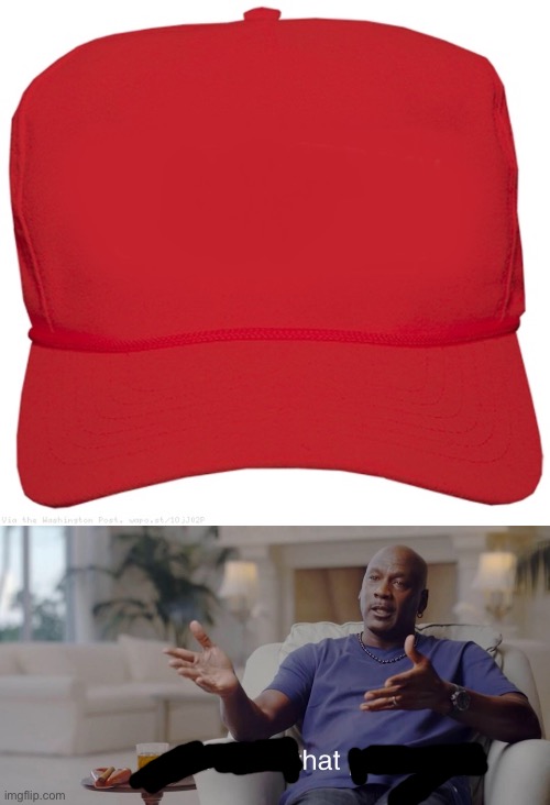 image tagged in blank red maga hat | made w/ Imgflip meme maker