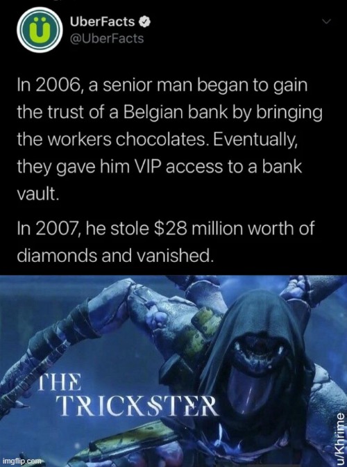 This is why I have trust issues | image tagged in the trickster,memes,funny,banks,diamonds | made w/ Imgflip meme maker