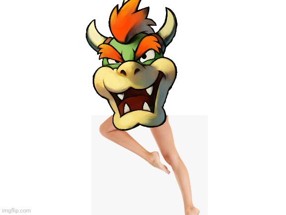 What if Bowser looked like this? | image tagged in blank white template,bowser | made w/ Imgflip meme maker