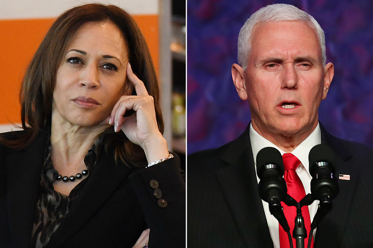 kamala pence Blank Meme Template