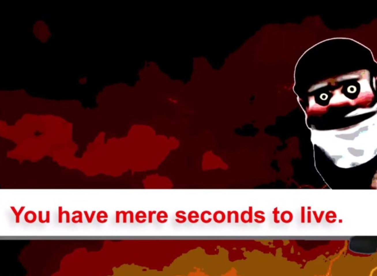 You have mere seconds to live Blank Meme Template