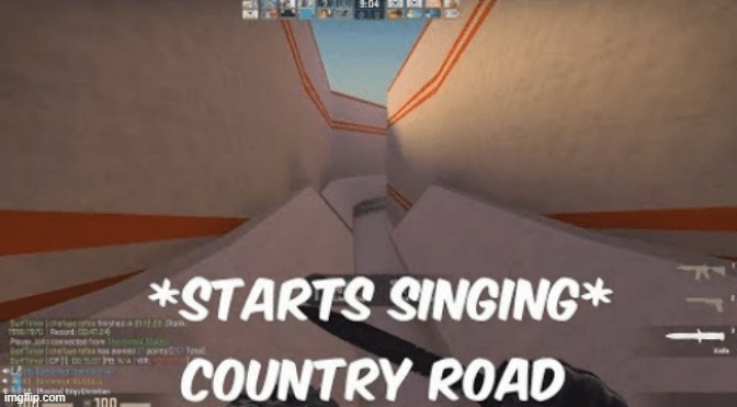 starts singing country roads | image tagged in starts singing country roads | made w/ Imgflip meme maker