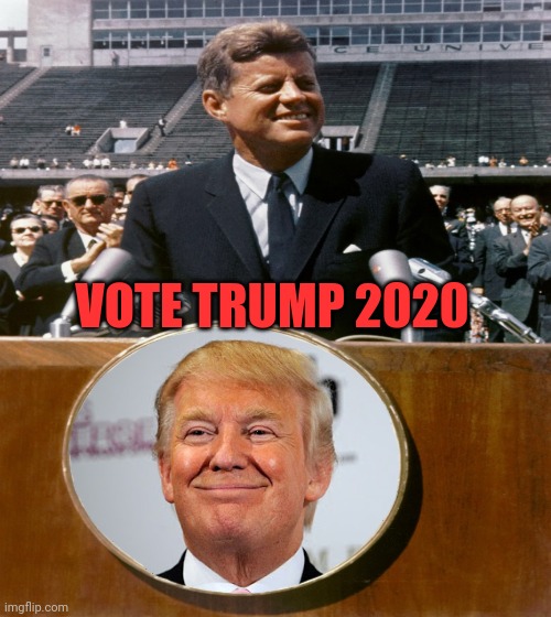VOTE TRUMP 2020 | image tagged in black background | made w/ Imgflip meme maker