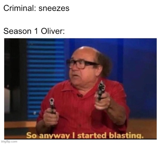 Season 1 oliver | image tagged in arrow | made w/ Imgflip meme maker