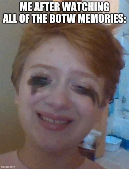 BOTW MEMORIES | ME AFTER WATCHING ALL OF THE BOTW MEMORIES: | image tagged in i am calm | made w/ Imgflip meme maker
