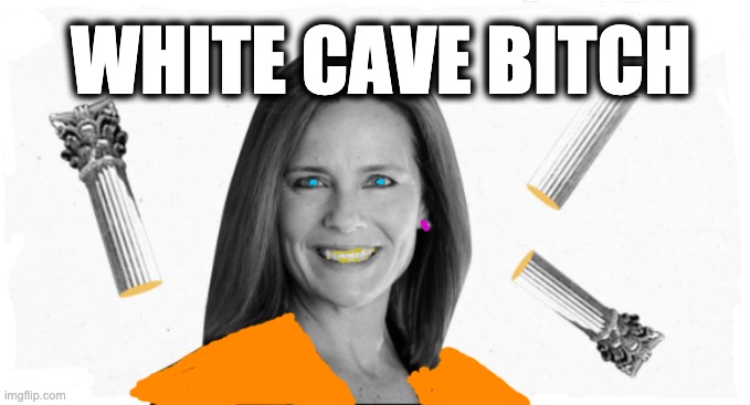 WHITE CAVE BITCH | image tagged in memes,scotus,people of praise,catholic church,christianity,trump | made w/ Imgflip meme maker