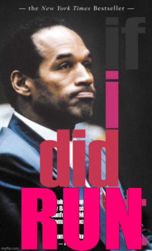 I'm not running, since that would only siphon votes from other sane candidates, but what if I did? [satirical content ahead] | RUN | image tagged in o j simpson if i did it,meanwhile on imgflip,imgflipper,free speech,hate speech,oj simpson | made w/ Imgflip meme maker