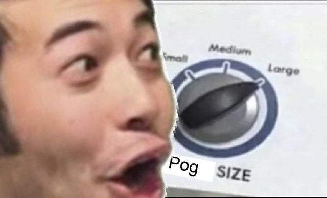 High Quality Pog Size Large Blank Meme Template