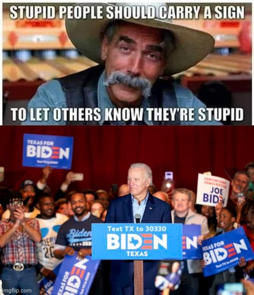 A sign | image tagged in election,2020,joe biden | made w/ Imgflip meme maker