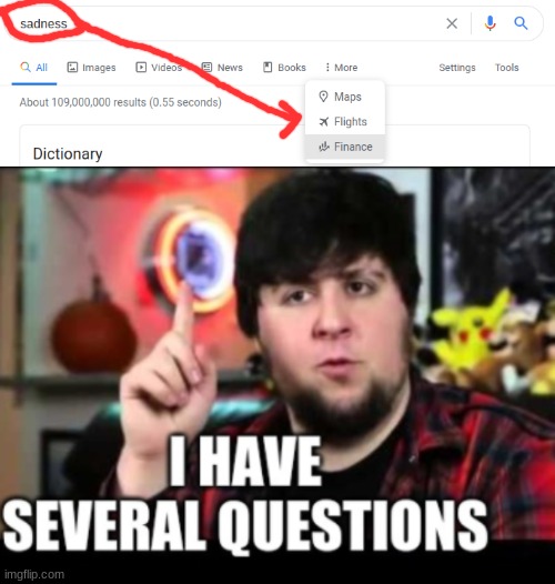 hold up | image tagged in sadness,jontron i have several questions,google | made w/ Imgflip meme maker