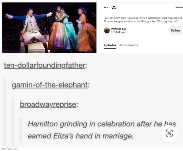 Idk if this should be nsfw but i thought it was hilarious so......dont get mad at me pleeze | image tagged in hamilton,broadway,lmao,songs | made w/ Imgflip meme maker