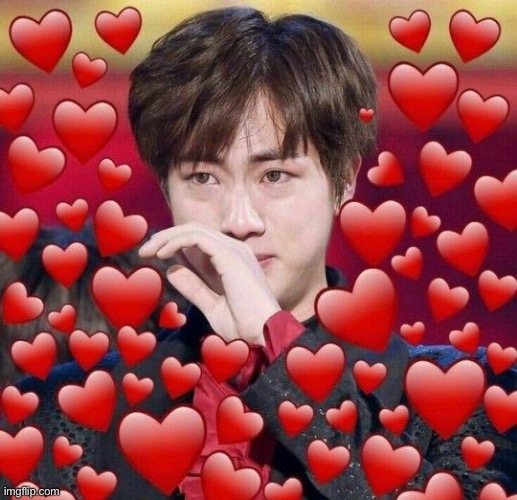 BTS Jin | image tagged in bts jin | made w/ Imgflip meme maker
