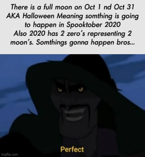 Halloween 2020 is gonna be litty | image tagged in shan yu mulan perfect,halloween,halloween 2020,full moon | made w/ Imgflip meme maker